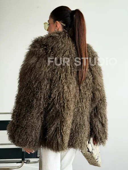 Шуба из лама - фото 8
