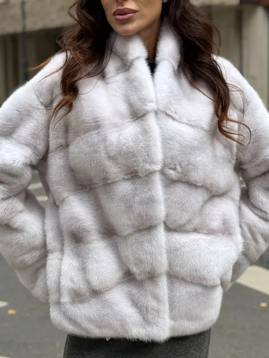 Шуба норковая - короткий жакет - фото 2