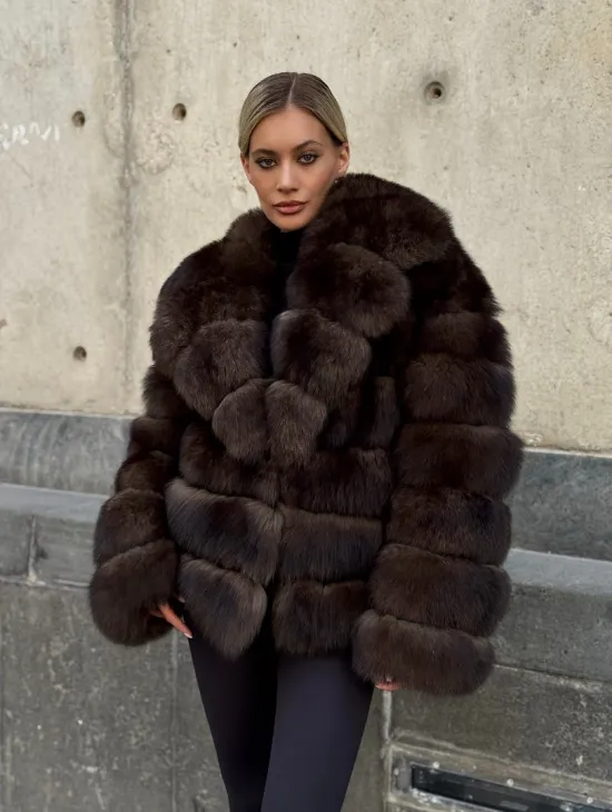 Шуба под соболь - фото 9