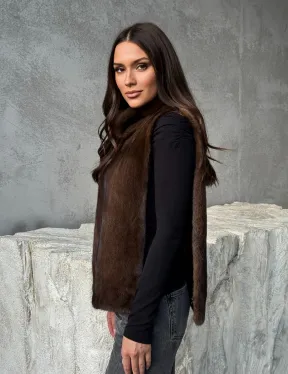 Манишка для женщин - норковая - фото 4